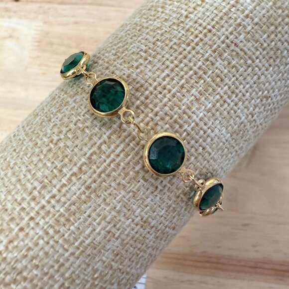 Vintage Swarovski Bracelet, Holiday Classic, Crystal, Gothic, Fairy, Cottagecore - Picture 11 of 13